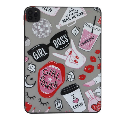 For iPad Pro 11 (2020)(2021)(2022) Case Pattern Printing PC+TPU Tablet Cover