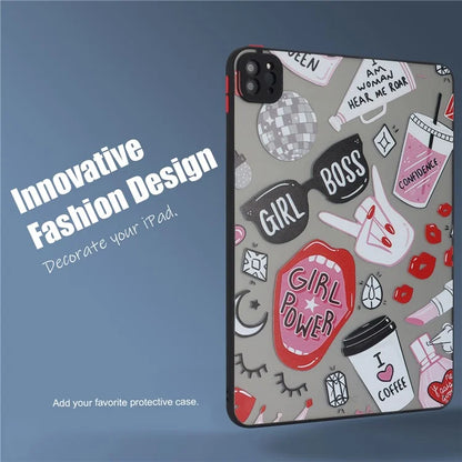 For iPad Pro 11 (2020)(2021)(2022) Case Pattern Printing PC+TPU Tablet Cover