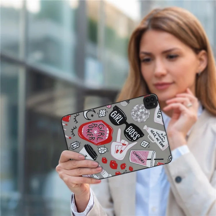 For iPad Pro 11 (2020)(2021)(2022) Case Pattern Printing PC+TPU Tablet Cover