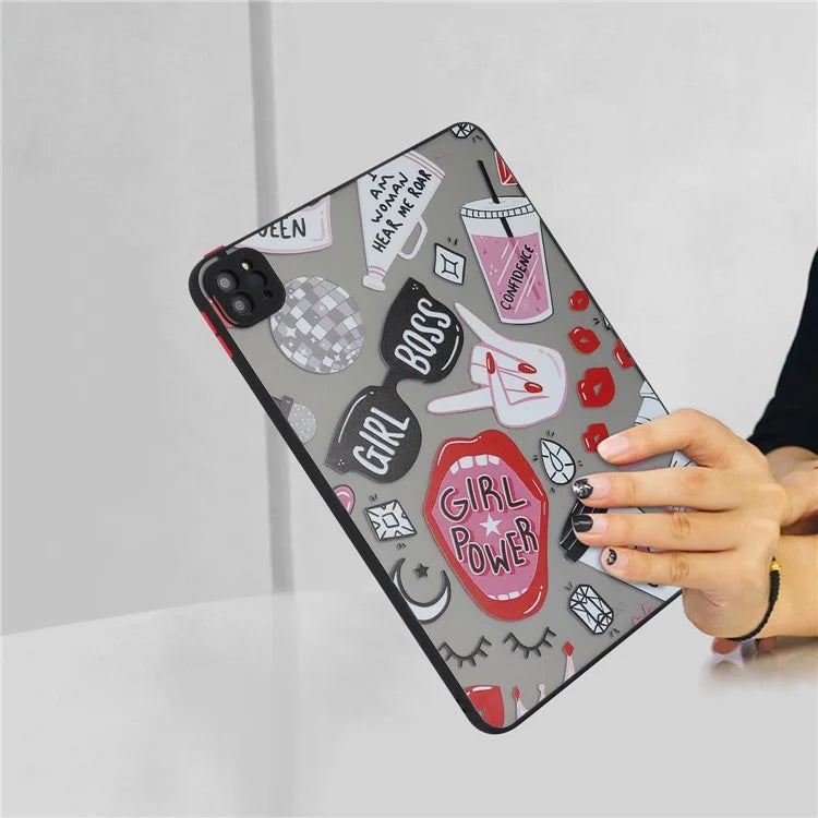 For iPad Pro 11 (2020)(2021)(2022) Case Pattern Printing PC+TPU Tablet Cover