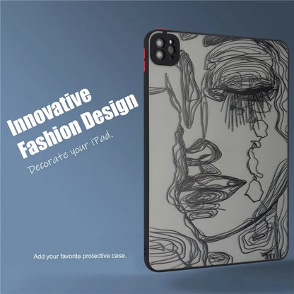 For iPad Pro 11 (2020)(2021)(2022) Case Pattern Printing PC+TPU Tablet Cover