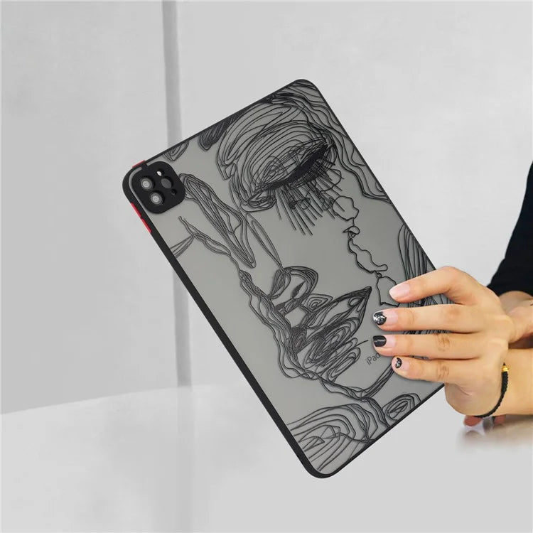 For iPad Pro 11 (2020)(2021)(2022) Case Pattern Printing PC+TPU Tablet Cover