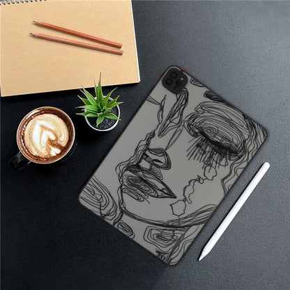 For iPad Pro 11 (2020)(2021)(2022) Case Pattern Printing PC+TPU Tablet Cover