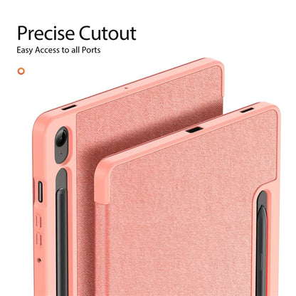 DUX DUCIS Domo Series for Samsung Galaxy Tab S9 FE Case Tri-fold Stand Leather Smart Folio Tablet Case