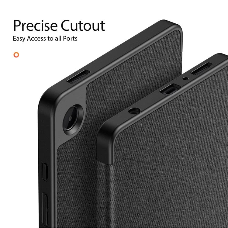 DUX DUCIS Domo Series for Samsung Galaxy Tab A9 Leather Business Case Tri-fold Stand Smart Tablet Cover