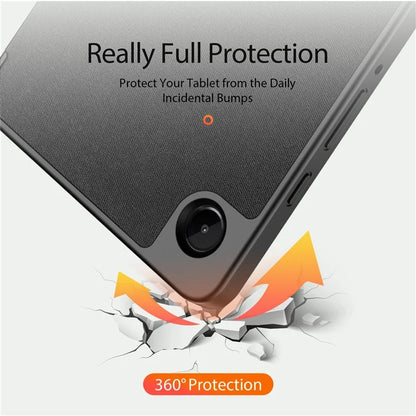 DUX DUCIS Domo Series for Samsung Galaxy Tab A9 Leather Business Case Tri-fold Stand Smart Tablet Cover