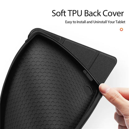 DUX DUCIS Domo Series for Samsung Galaxy Tab A9 Leather Business Case Tri-fold Stand Smart Tablet Cover