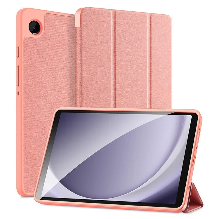 DUX DUCIS Domo Series for Samsung Galaxy Tab A9 Leather Business Case Tri-fold Stand Smart Tablet Cover