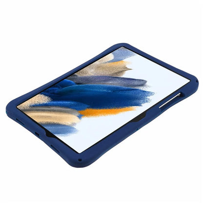 For Samsung Galaxy Tab A8 10.5 (2021) / (2022) Kickstand Case Astronaut Design Tablet Cover with Lanyard