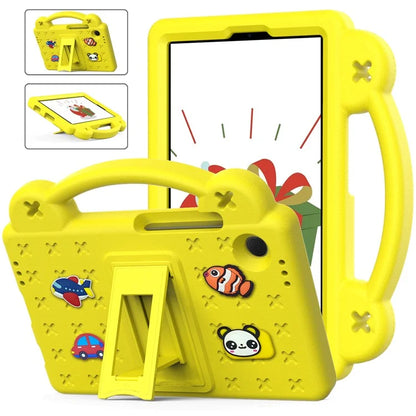 For Samsung Galaxy Tab A9 Case EVA Tablet Cover Anti-Drop Kickstand Case with Grip Handle