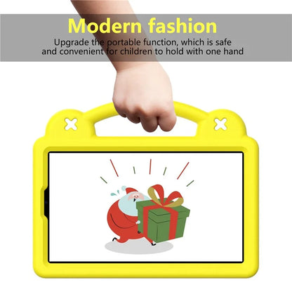 For Samsung Galaxy Tab A9 Case EVA Tablet Cover Anti-Drop Kickstand Case with Grip Handle