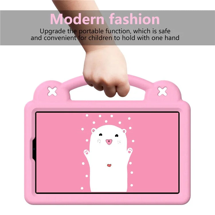 For Samsung Galaxy Tab A9 Case EVA Tablet Cover Anti-Drop Kickstand Case with Grip Handle