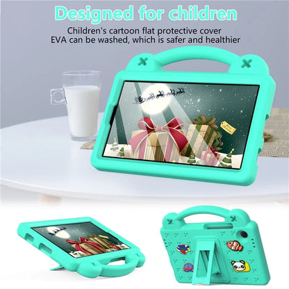 For Samsung Galaxy Tab A9 Case EVA Tablet Cover Anti-Drop Kickstand Case with Grip Handle