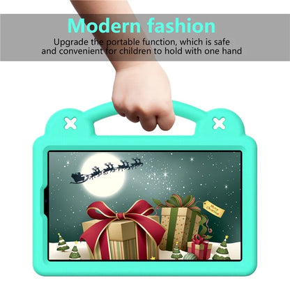 For Samsung Galaxy Tab A9 Case EVA Tablet Cover Anti-Drop Kickstand Case with Grip Handle
