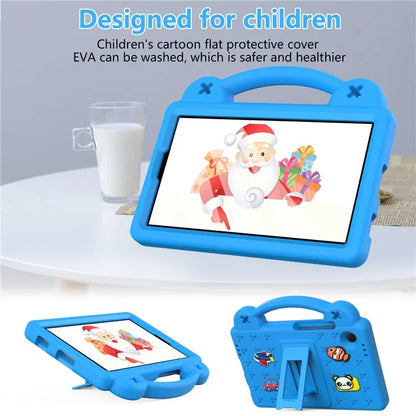 For Samsung Galaxy Tab A9 Case EVA Tablet Cover Anti-Drop Kickstand Case with Grip Handle
