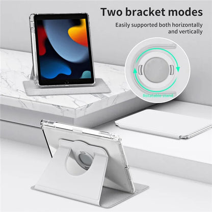 For iPad 9.7-inch (2017) / (2018) / iPad Air (2013) / Air 2 Case Kickstand Detachable Tablet Cover