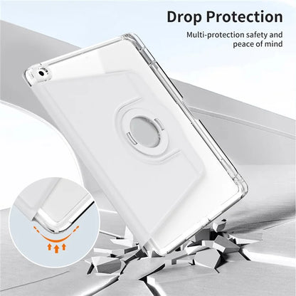 For iPad 9.7-inch (2017) / (2018) / iPad Air (2013) / Air 2 Case Kickstand Detachable Tablet Cover