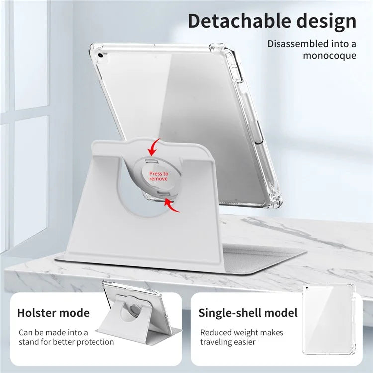 For iPad 9.7-inch (2017) / (2018) / iPad Air (2013) / Air 2 Case Kickstand Detachable Tablet Cover
