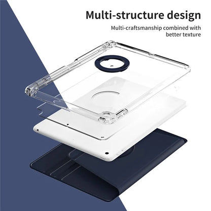 For iPad 9.7-inch (2017) / (2018) / iPad Air (2013) / Air 2 Case Kickstand Detachable Tablet Cover