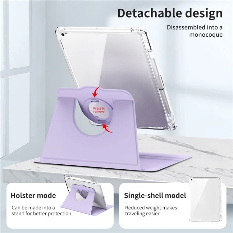 For iPad 9.7-inch (2017) / (2018) / iPad Air (2013) / Air 2 Case Kickstand Detachable Tablet Cover