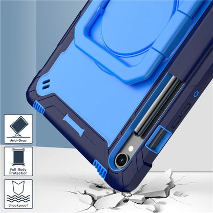 For Samsung Galaxy Tab S9 / Tab S9 FE Tablet Case Rotating Kickstand Protective Cover with Shoulder Strap