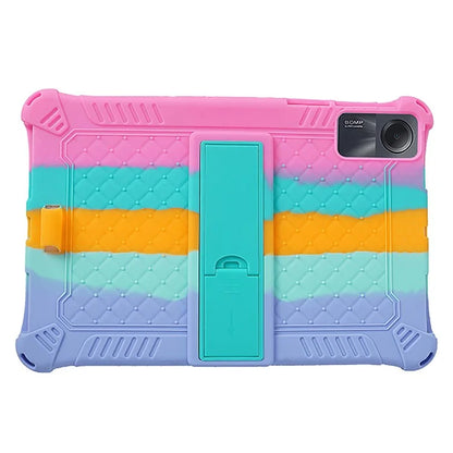 For Xiaomi Redmi Pad SE Case PC+Silicone Tablet Kickstand Cover with Shoulder Strap