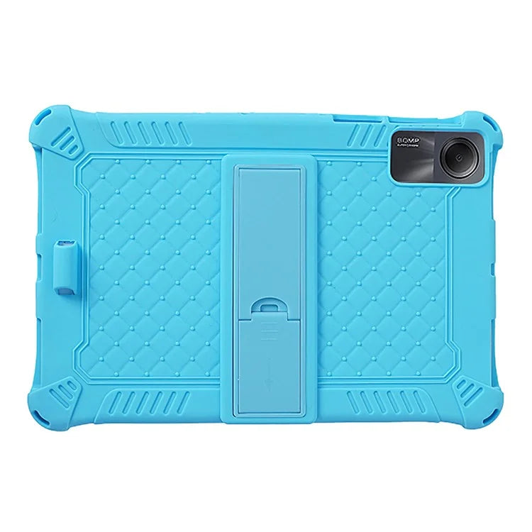 For Xiaomi Redmi Pad SE Case PC+Silicone Tablet Kickstand Cover with Shoulder Strap