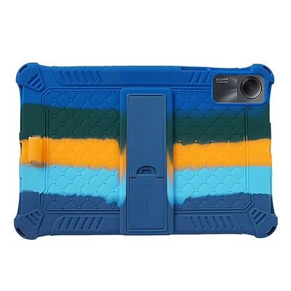 For Xiaomi Redmi Pad SE Case PC+Silicone Tablet Kickstand Cover with Shoulder Strap