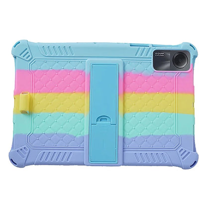 For Xiaomi Redmi Pad SE Case PC+Silicone Tablet Kickstand Cover with Shoulder Strap