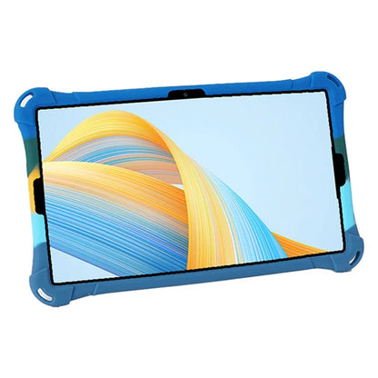 For Samsung Galaxy Tab A9 Case Anti-drop PC+Silicone Tablet Cover with Shoulder Strap