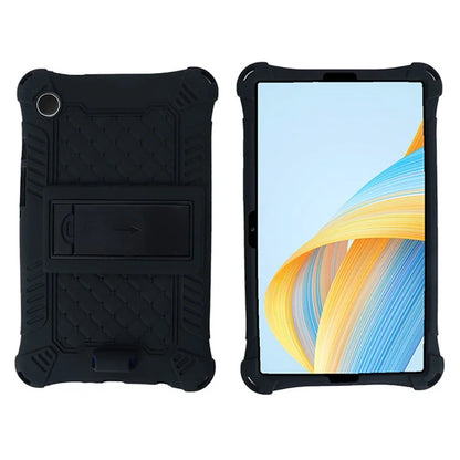 For Samsung Galaxy Tab A9 Case Anti-drop PC+Silicone Tablet Cover with Shoulder Strap