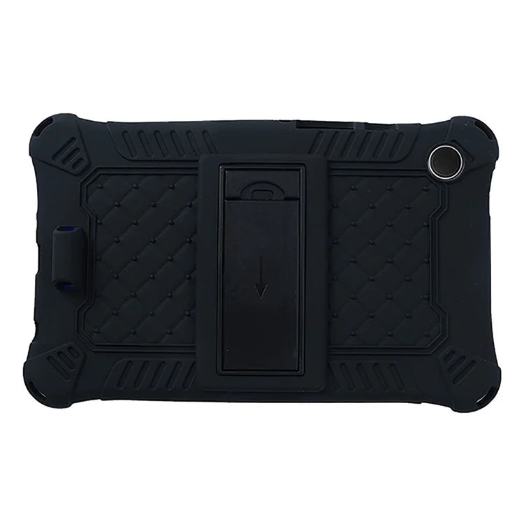 For Samsung Galaxy Tab A9 Case Anti-drop PC+Silicone Tablet Cover with Shoulder Strap