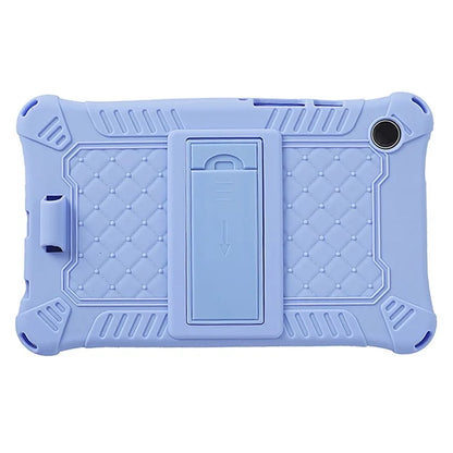 For Samsung Galaxy Tab A9 Case Anti-drop PC+Silicone Tablet Cover with Shoulder Strap