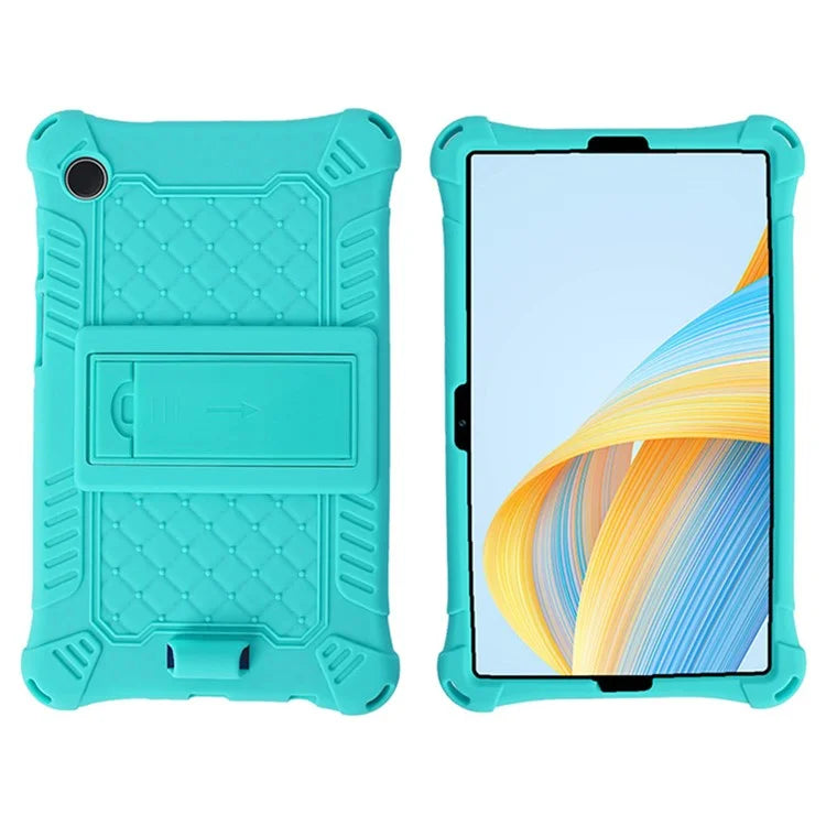 For Samsung Galaxy Tab A9 Case Anti-drop PC+Silicone Tablet Cover with Shoulder Strap