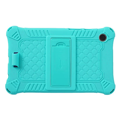 For Samsung Galaxy Tab A9 Case Anti-drop PC+Silicone Tablet Cover with Shoulder Strap