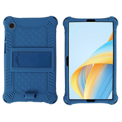 For Samsung Galaxy Tab A9 Case Anti-drop PC+Silicone Tablet Cover with Shoulder Strap