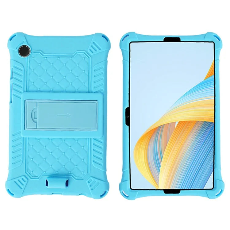 For Samsung Galaxy Tab A9 Case Anti-drop PC+Silicone Tablet Cover with Shoulder Strap