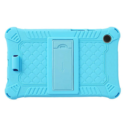 For Samsung Galaxy Tab A9 Case Anti-drop PC+Silicone Tablet Cover with Shoulder Strap