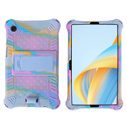 For Samsung Galaxy Tab A9 Case Anti-drop PC+Silicone Tablet Cover with Shoulder Strap