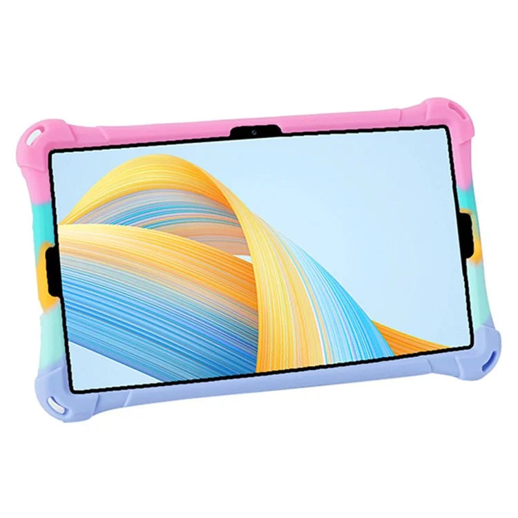 For Samsung Galaxy Tab A9 Case Anti-drop PC+Silicone Tablet Cover with Shoulder Strap