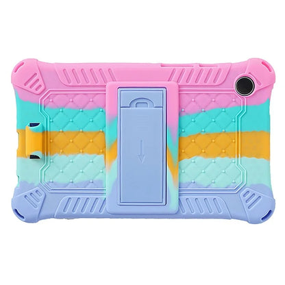 For Samsung Galaxy Tab A9 Case Anti-drop PC+Silicone Tablet Cover with Shoulder Strap