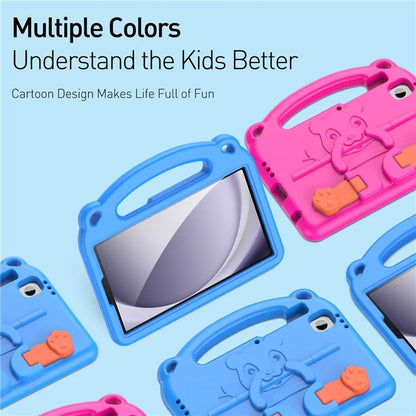 DUX DUCIS For Samsung Galaxy Tab A9 EVA Protective Case Cartoon Panda Kickstand Tablet Cover