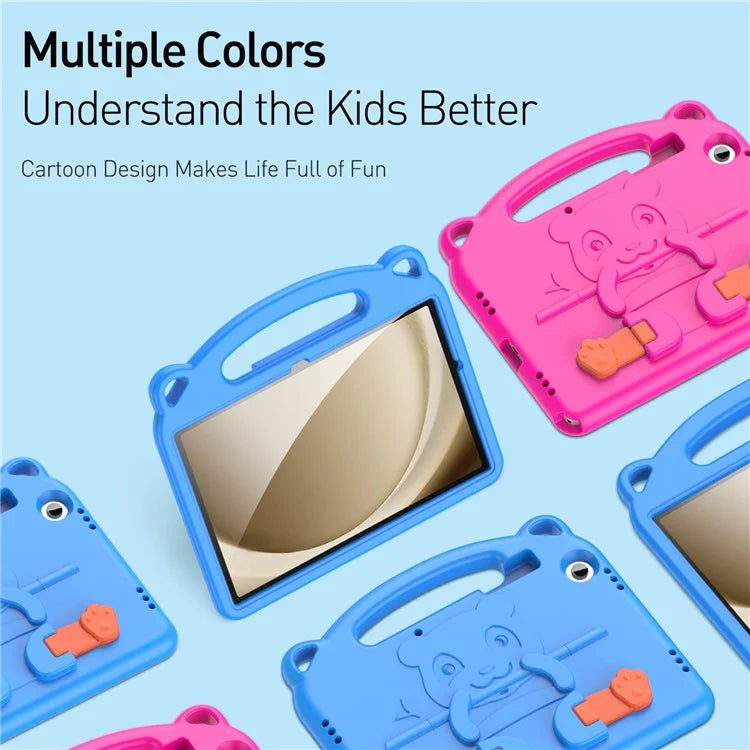 DUX DUCIS For Samsung Galaxy Tab A9+ Case Kickstand Cartoon Panda EVA Tablet Cover