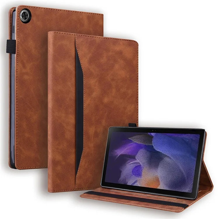 For Samsung Galaxy Tab A9+ PU Leather Tablet Case Wallet Stand Anti-scratch Cover