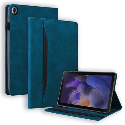 For Samsung Galaxy Tab A9+ PU Leather Tablet Case Wallet Stand Anti-scratch Cover