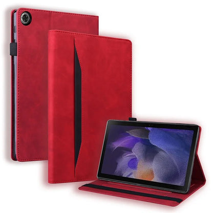 For Samsung Galaxy Tab A9+ PU Leather Tablet Case Wallet Stand Anti-scratch Cover