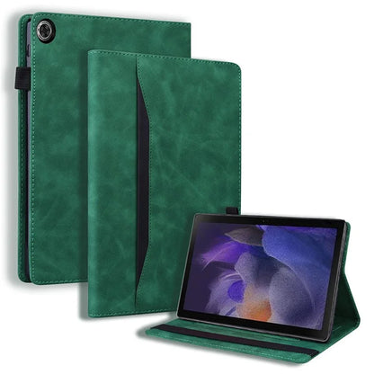 For Samsung Galaxy Tab A9+ PU Leather Tablet Case Wallet Stand Anti-scratch Cover