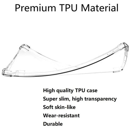 For Samsung Galaxy Tab Active4 Pro Clear Tablet Case Reinforced Corners TPU Cover