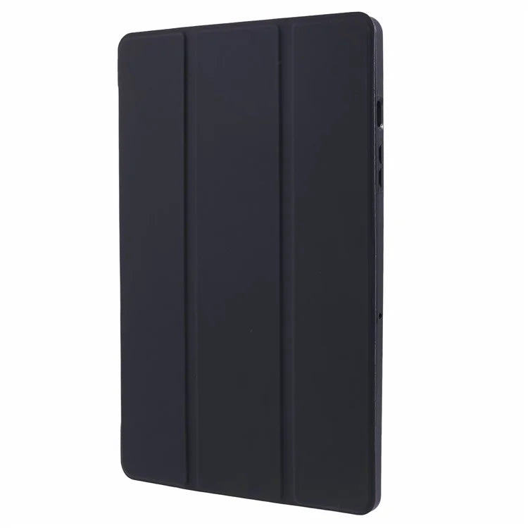 For Samsung Galaxy Tab A9 Tri-fold Stand Cover PU Leather Honeycomb Texture Tablet Case