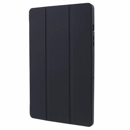 For Samsung Galaxy Tab A9 Tri-fold Stand Cover PU Leather Honeycomb Texture Tablet Case
